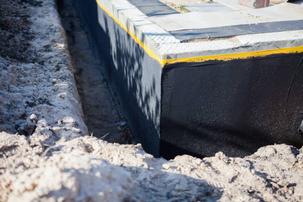 Professional Wet Basement Repair technician working in Keyport, NJ